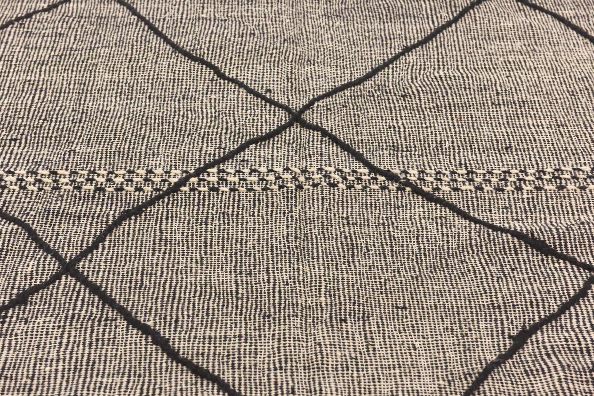 195cm x 300cm Hand Knotted Moroccan Wool Rug