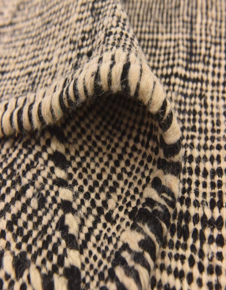 Detail image of 6' 5 x 11' 2  Hand Knotted Moroccan Wool Rug