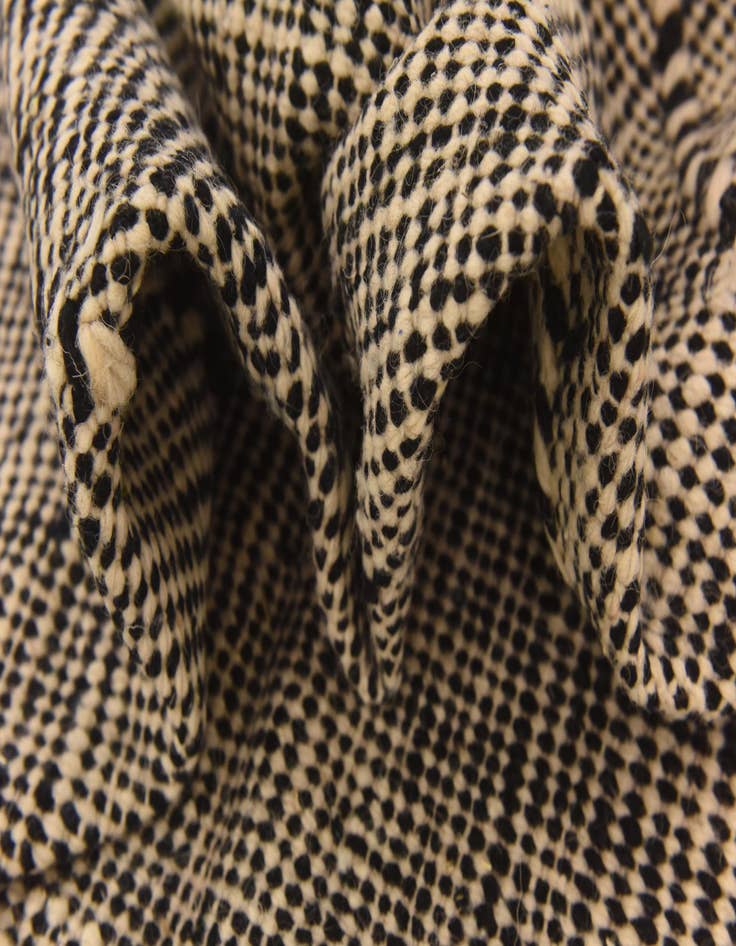 Detail image of 6' 5 x 11' 2  Hand Knotted Moroccan Wool Rug