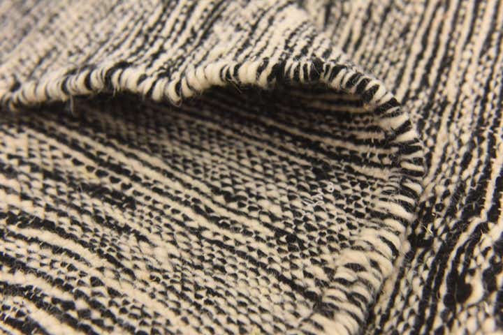 6' 9 x 9' 10 Hand Knotted Moroccan Wool Rug