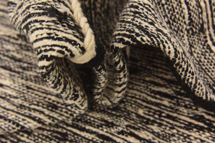 6' 9 x 9' 10 Hand Knotted Moroccan Wool Rug