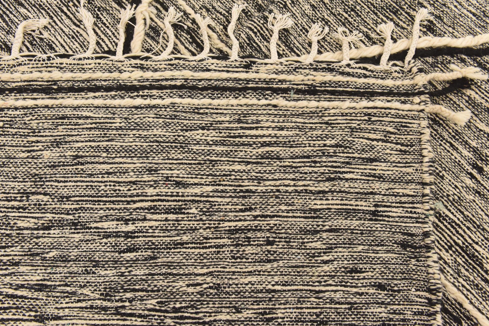 6' 9 x 9' 10 Hand Knotted Moroccan Wool Rug