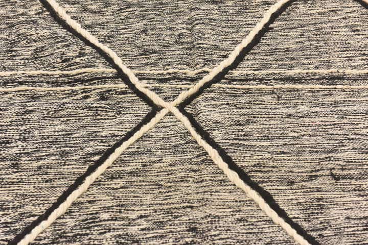 6' 9 x 9' 10 Hand Knotted Moroccan Wool Rug