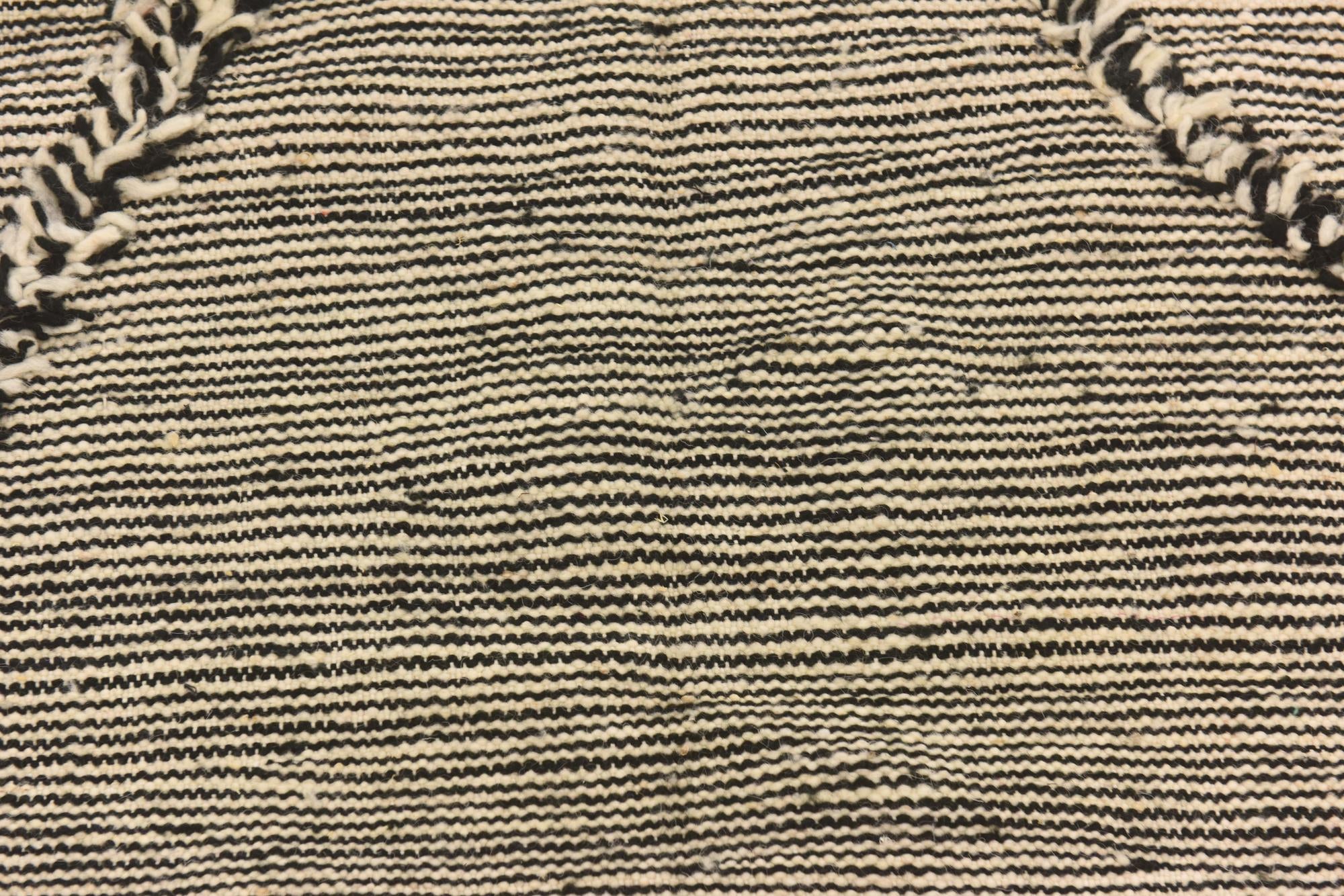 6' 6 x 11' 5 Hand Knotted Moroccan Wool Rug