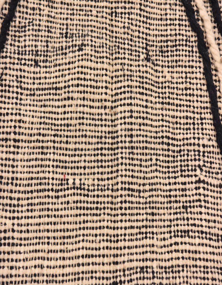 Detail image of 6' 2 x 9' 6  Hand Knotted Moroccan Wool Rug