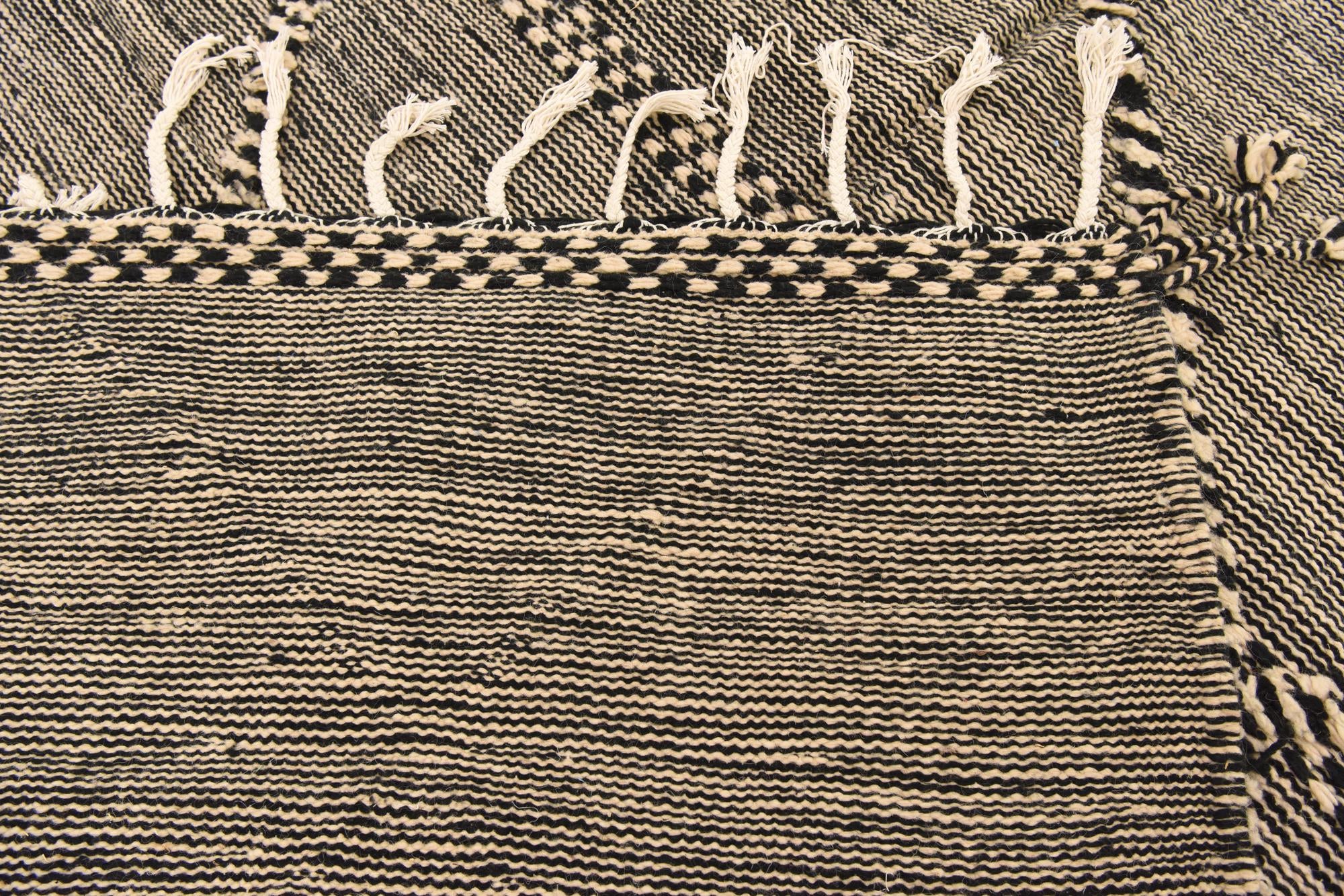 6' 4 x 10' 2 Hand Knotted Moroccan Wool Rug