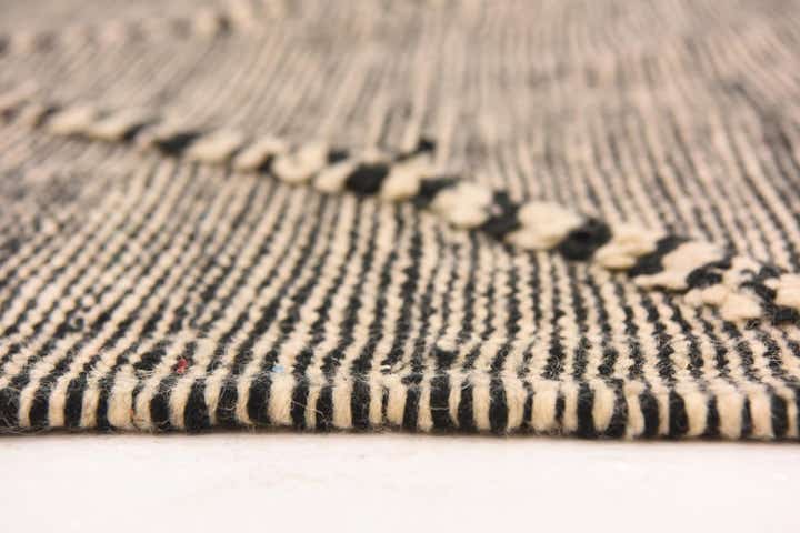 6' 4 x 10' 2 Hand Knotted Moroccan Wool Rug