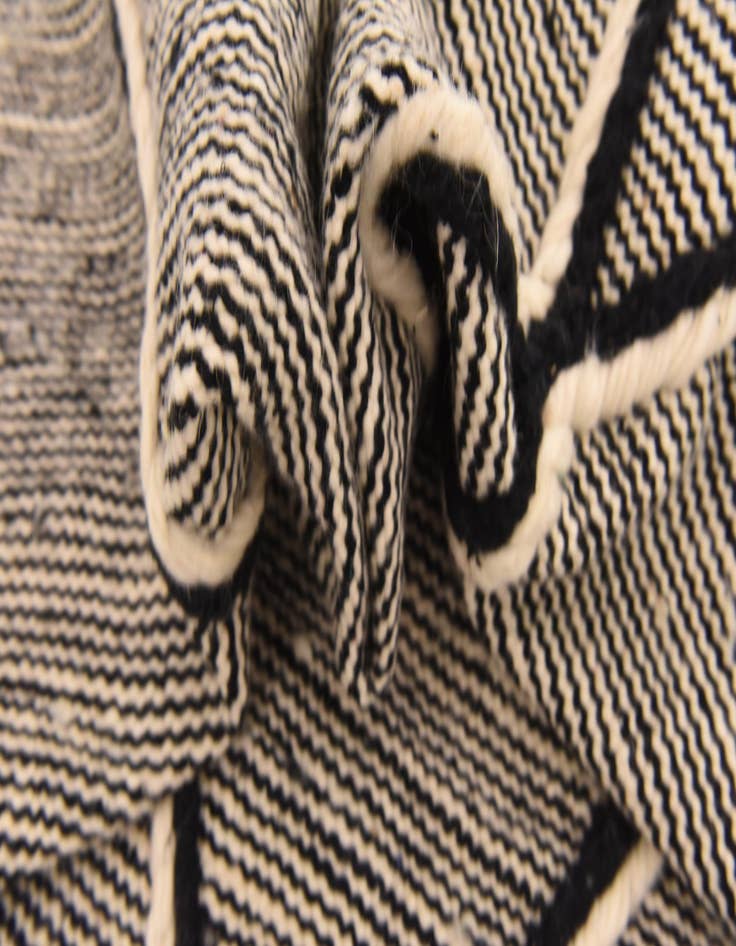 Detail image of 5' 2 x 8' 10  Hand Knotted Moroccan Wool Rug