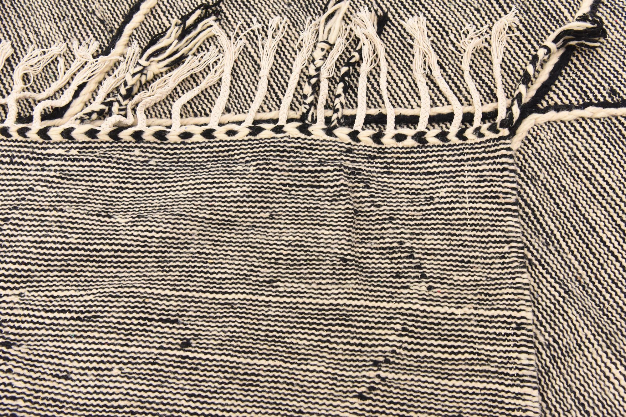 5' 2 x 8' 10 Hand Knotted Moroccan Wool Rug