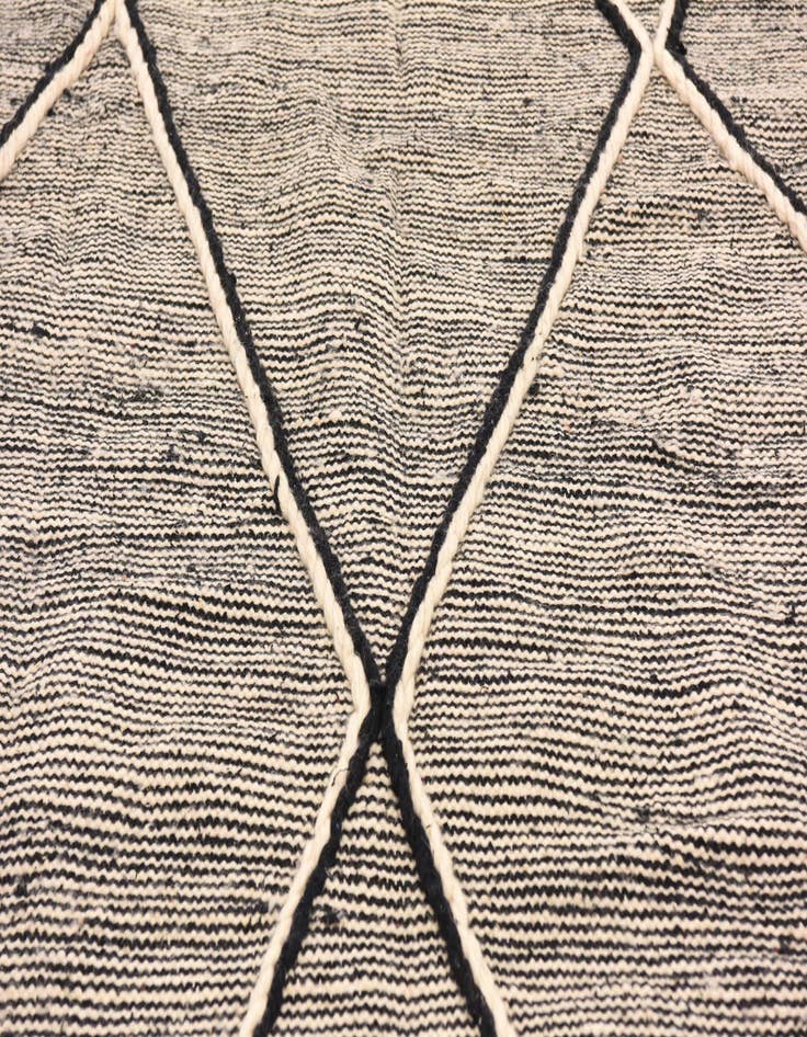 Detail image of 5' 2 x 8' 10  Hand Knotted Moroccan Wool Rug