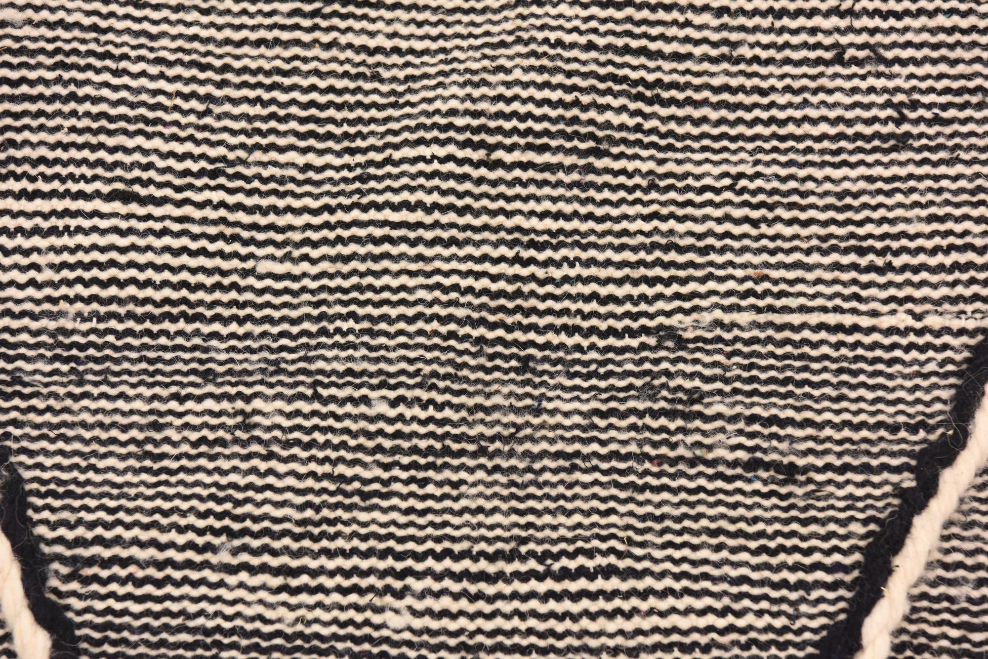 5' 2 x 8' 10 Hand Knotted Moroccan Wool Rug