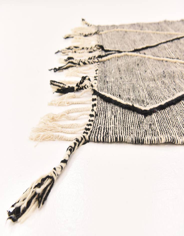 Detail image of 5' 2 x 8' 10  Hand Knotted Moroccan Wool Rug