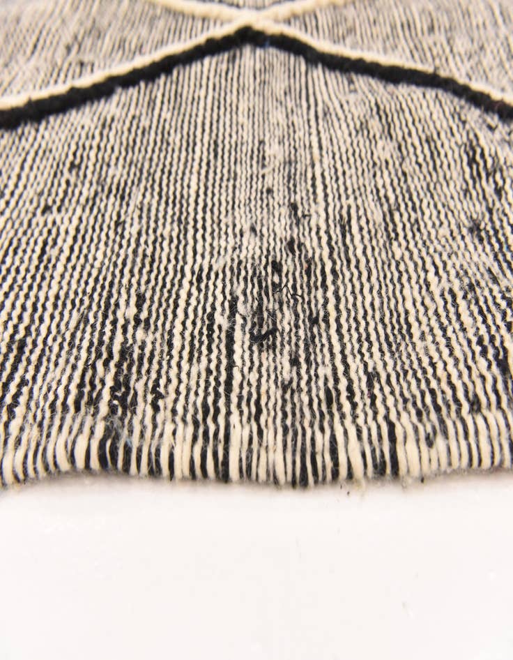 Detail image of 5' 2 x 8' 10  Hand Knotted Moroccan Wool Rug