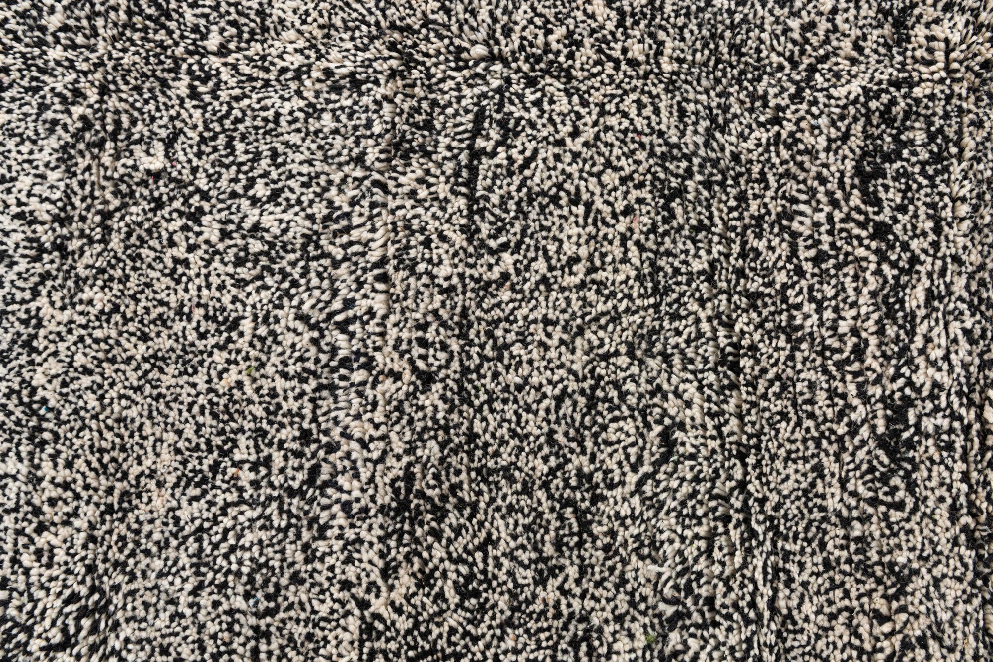 6' 8 x 8' 8 Hand Knotted Moroccan Wool Rug