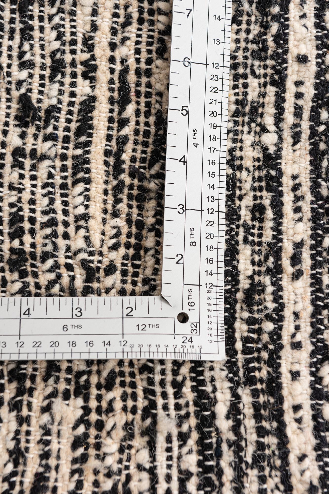 6' 8 x 8' 8 Hand Knotted Moroccan Wool Rug