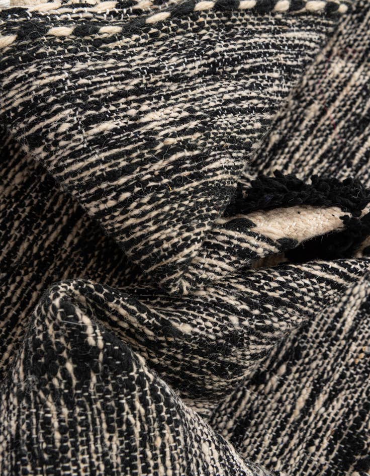 Detail image of 6' 7 x 9' 9  Hand Knotted Moroccan Wool Rug