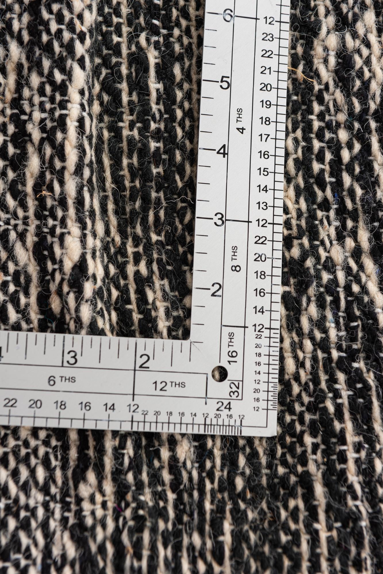 6' 7 x 9' 9 Hand Knotted Moroccan Wool Rug