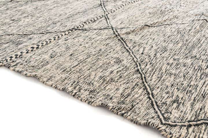 7' x 10' 3 Hand Knotted Moroccan Wool Rug