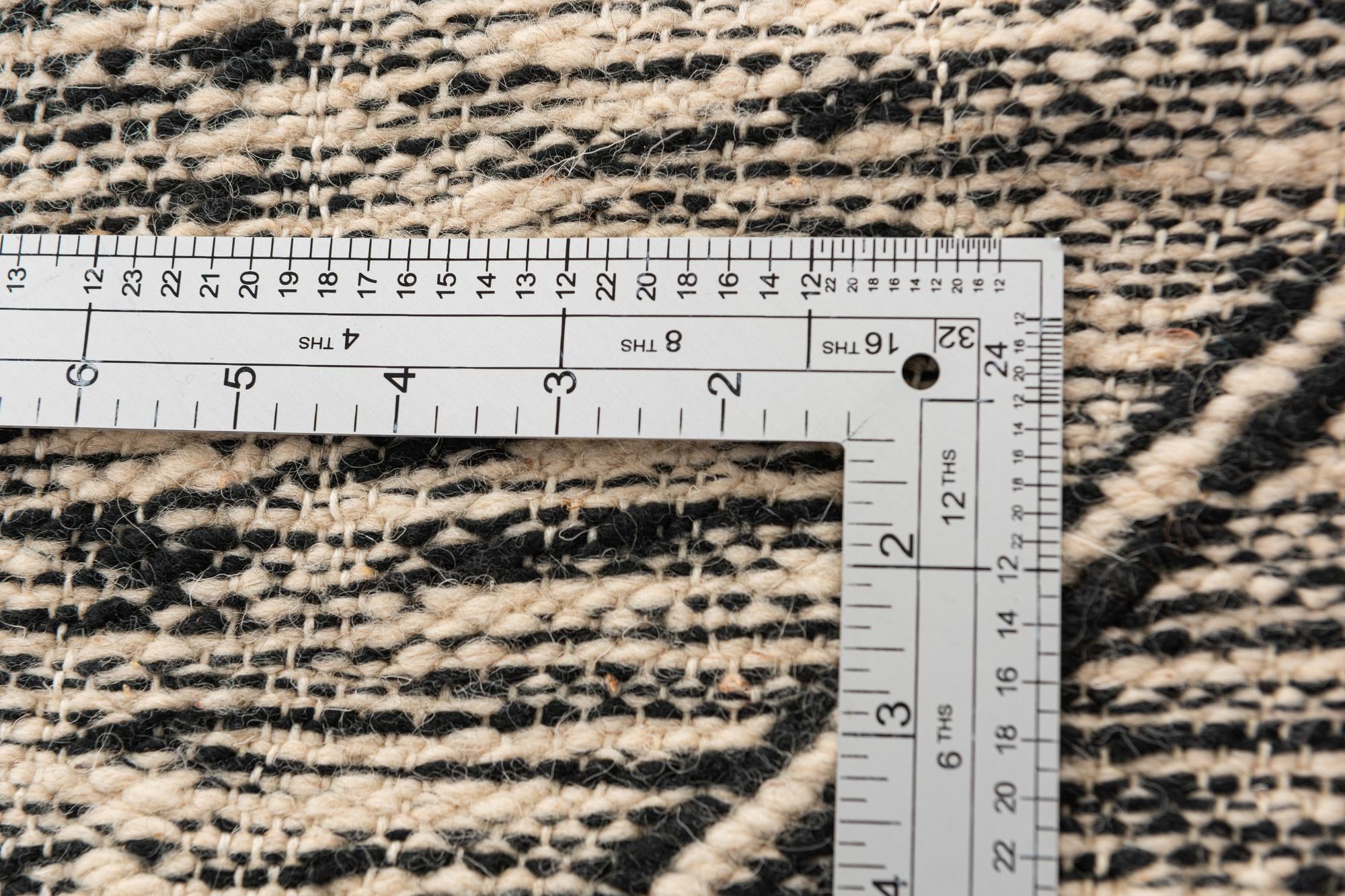 7' x 10' 3 Hand Knotted Moroccan Wool Rug