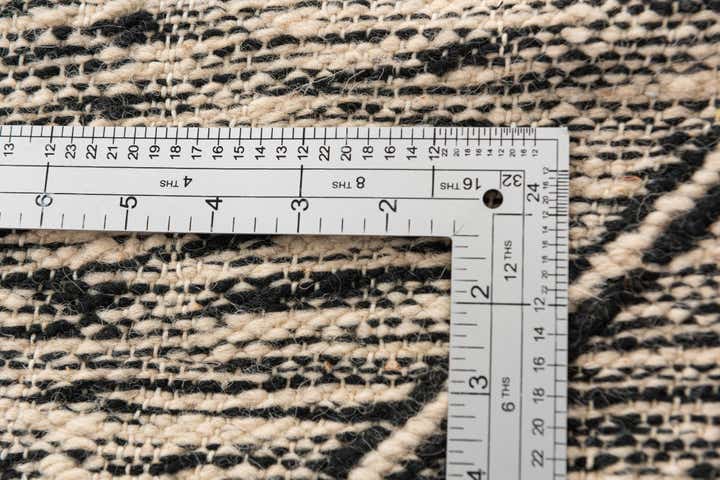 7' x 10' 3 Hand Knotted Moroccan Wool Rug