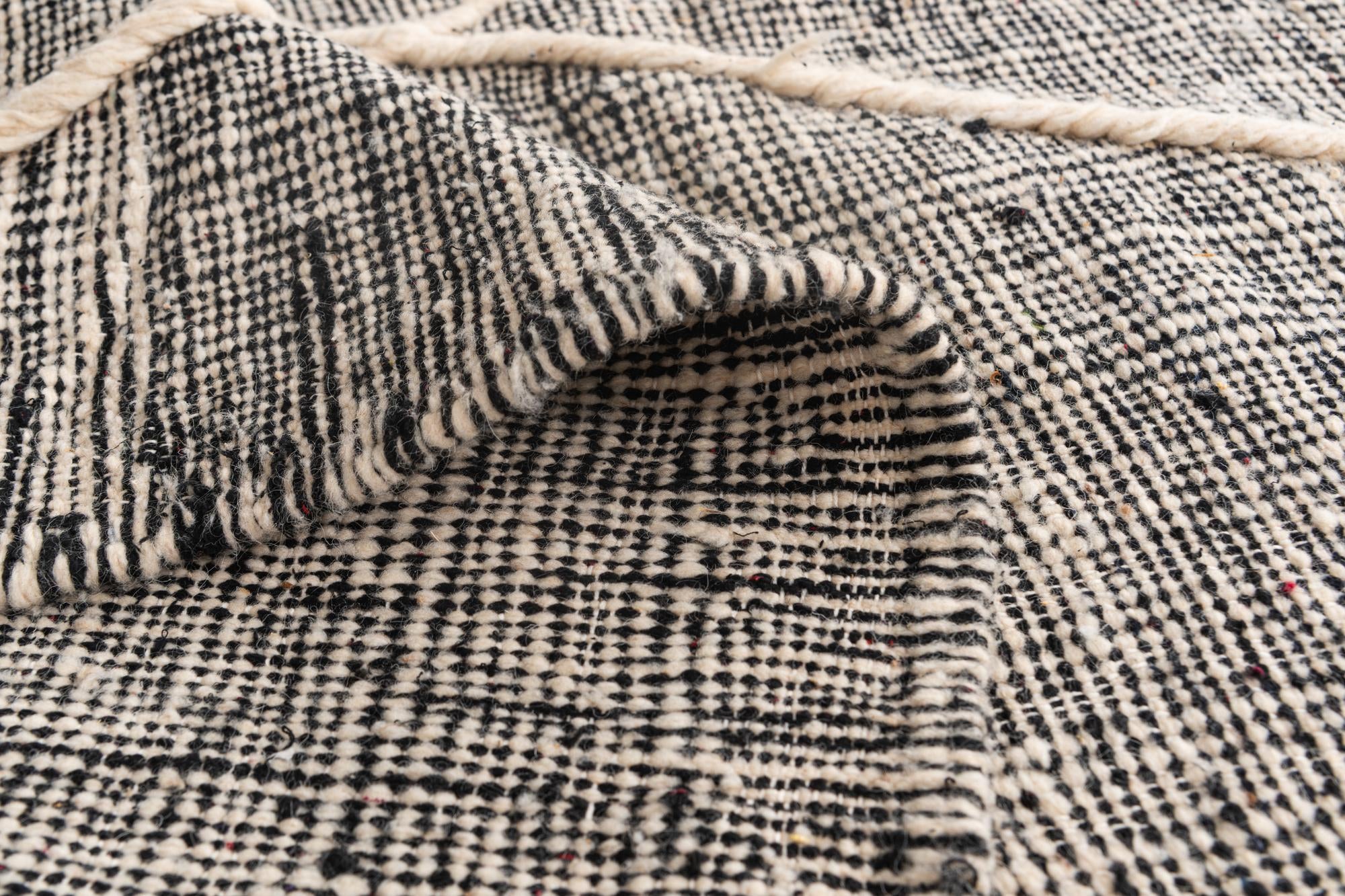 9' 9 x 13' Hand Knotted Moroccan Wool Rug