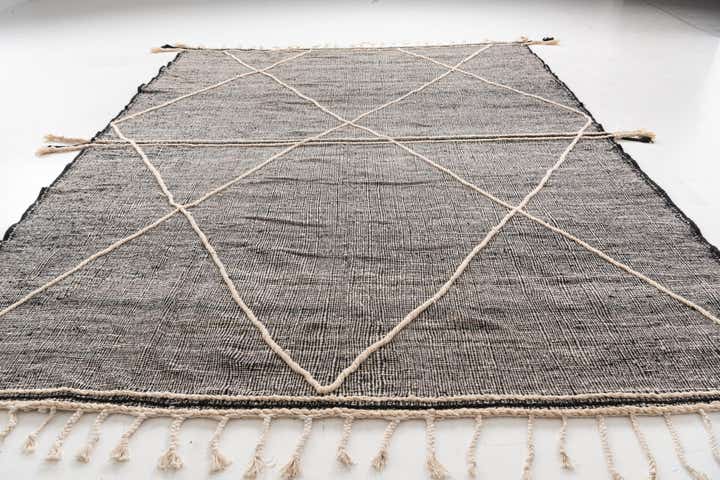 9' 10 x 12' 9 Hand Knotted Moroccan Wool Rug