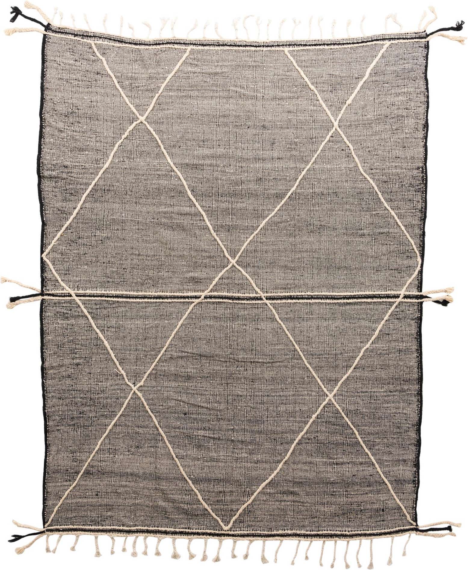 9' 10 x 12' 9 Hand Knotted Moroccan Wool Rug