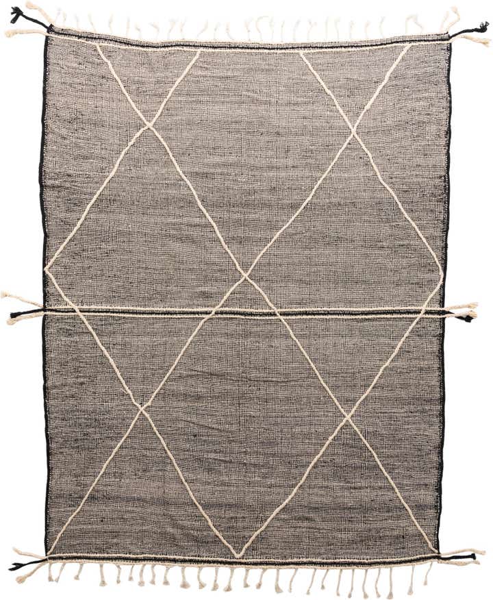 9' 10 x 12' 9 Hand Knotted Moroccan Wool Rug