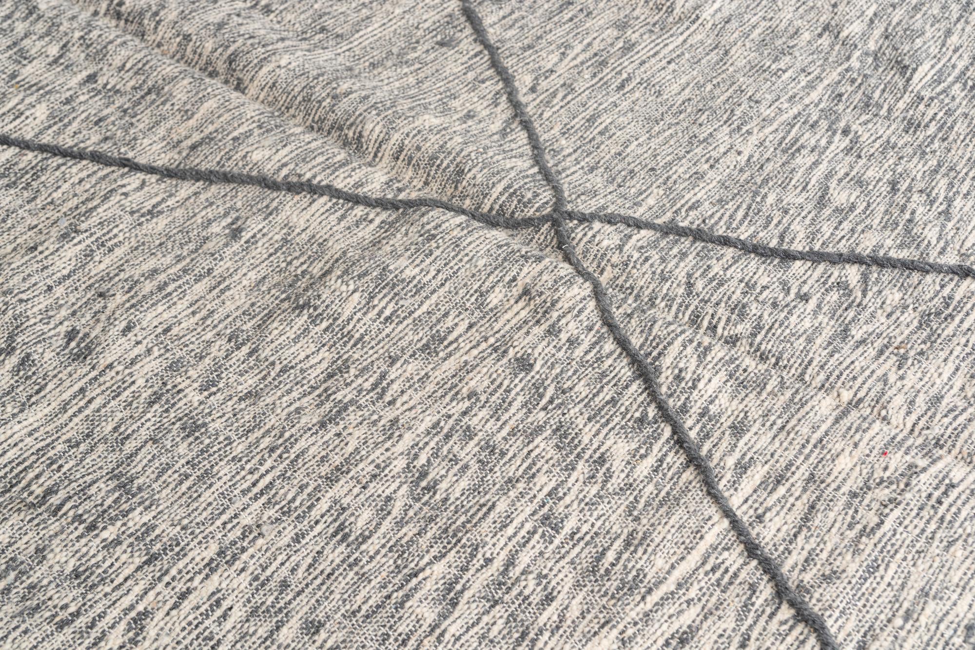 6' 2 x 10' Hand Knotted Moroccan Wool Rug