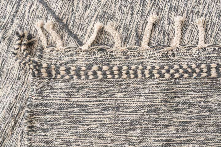 6' 2 x 10' Hand Knotted Moroccan Wool Rug