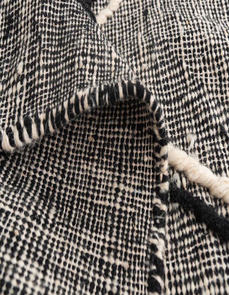 Detail image of 6' 1 x 9' 5  Hand Knotted Moroccan Wool Rug