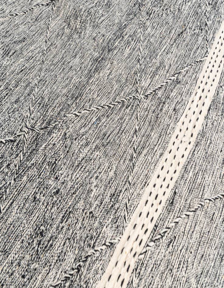 Detail image of 5' 10 x 9' 4  Hand Knotted Moroccan Wool Rug