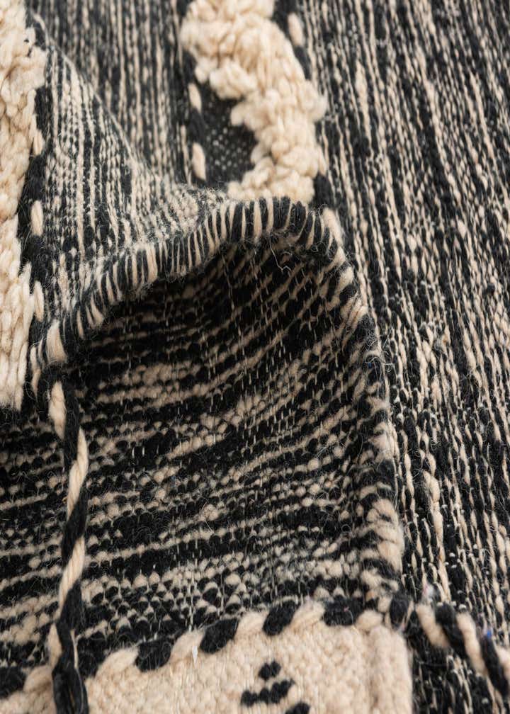 6' 9 x 9' 7 Hand Knotted Moroccan Wool Rug