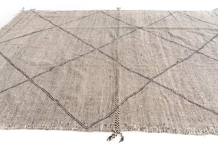 9' 7 x 13' Hand Knotted Moroccan Wool Rug