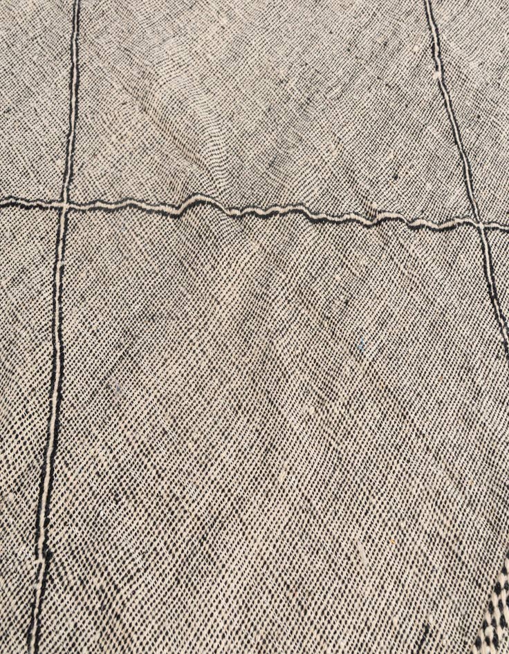 Detail image of 9' 7 x 13'  Hand Knotted Moroccan Wool Rug