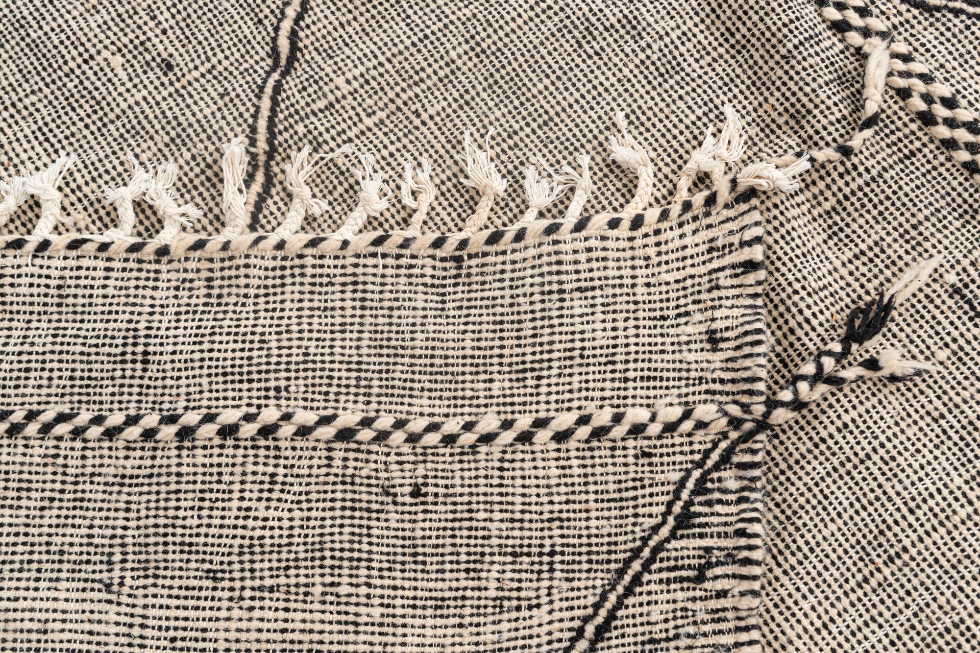 9' 7 x 13' Hand Knotted Moroccan Wool Rug