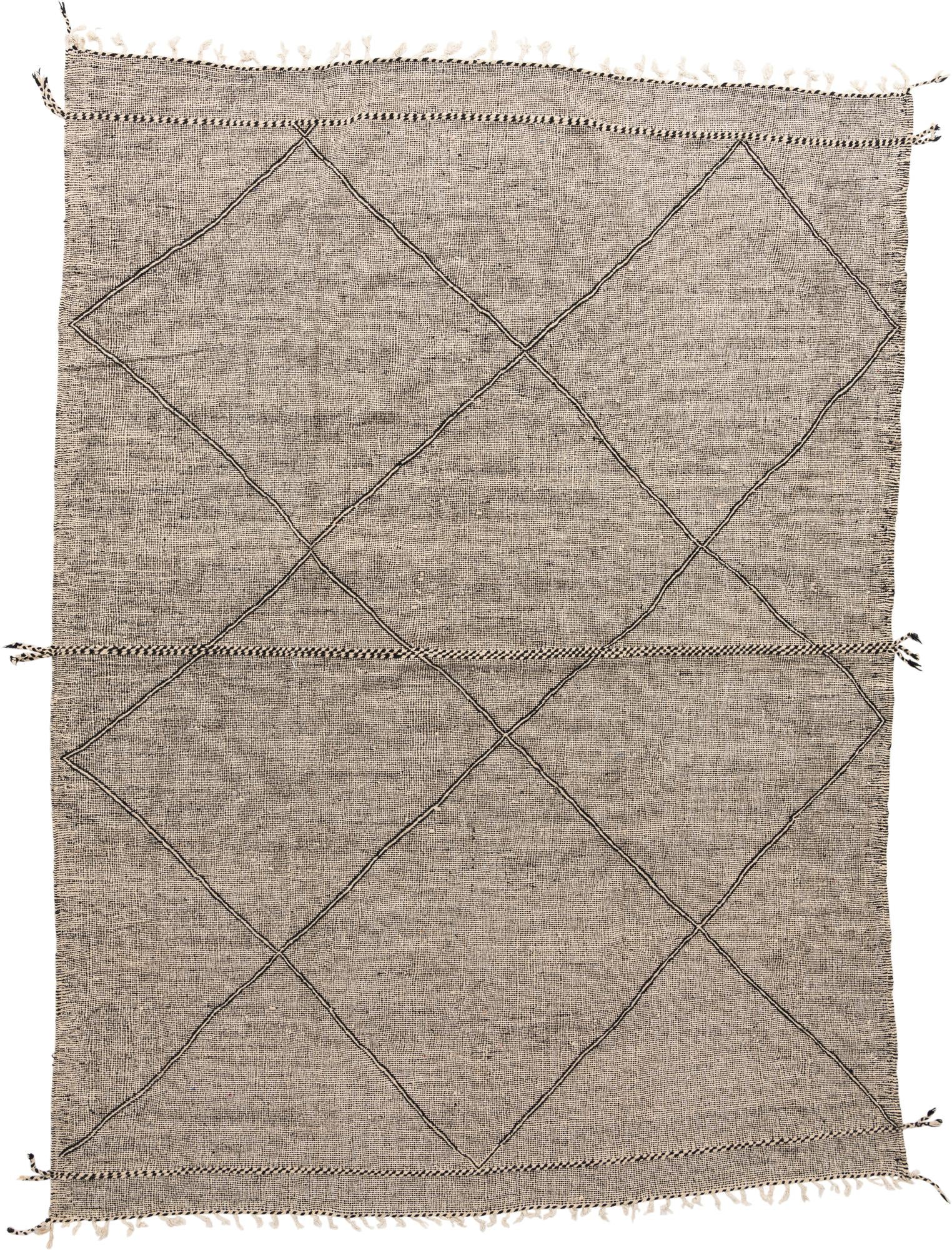 9' 7 x 13' Hand Knotted Moroccan Wool Rug