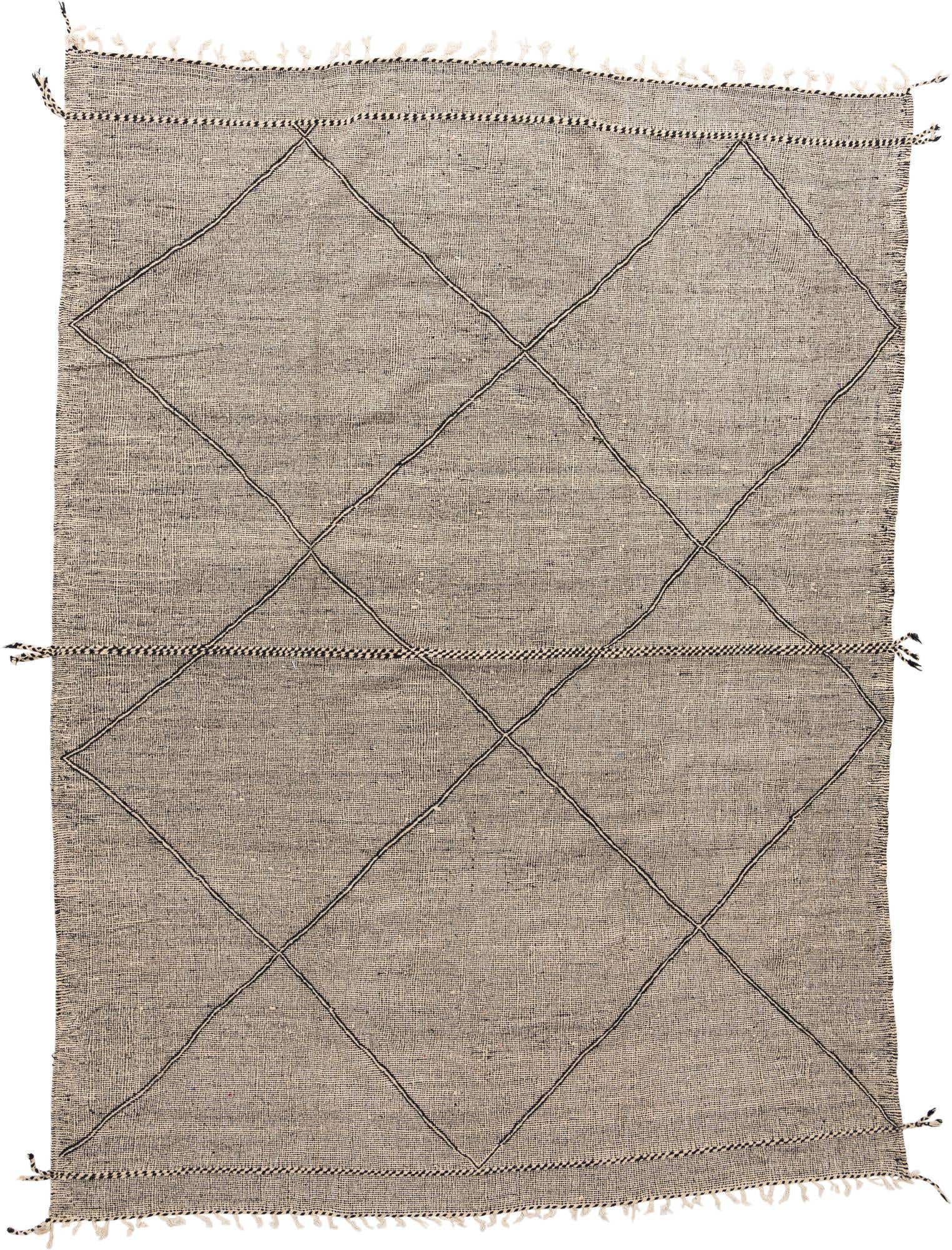 9' 7 x 13' Hand Knotted Moroccan Wool Rug
