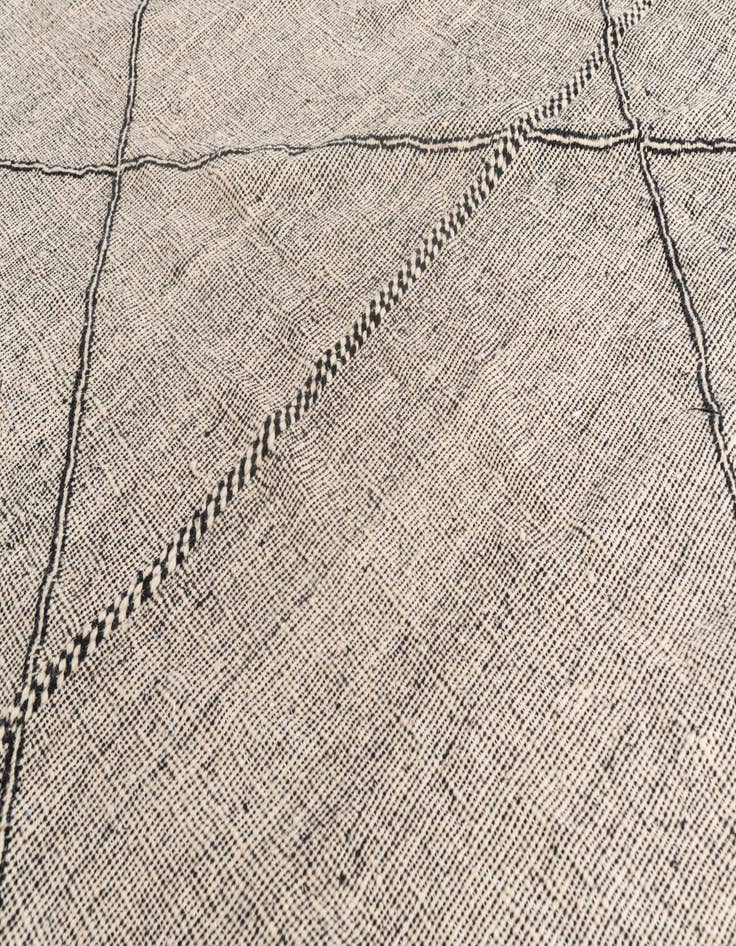 Detail image of 9' 5 x 13'  Hand Knotted Moroccan Wool Rug