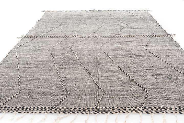 9' 6 x 12' 9 Hand Knotted Moroccan Wool Rug