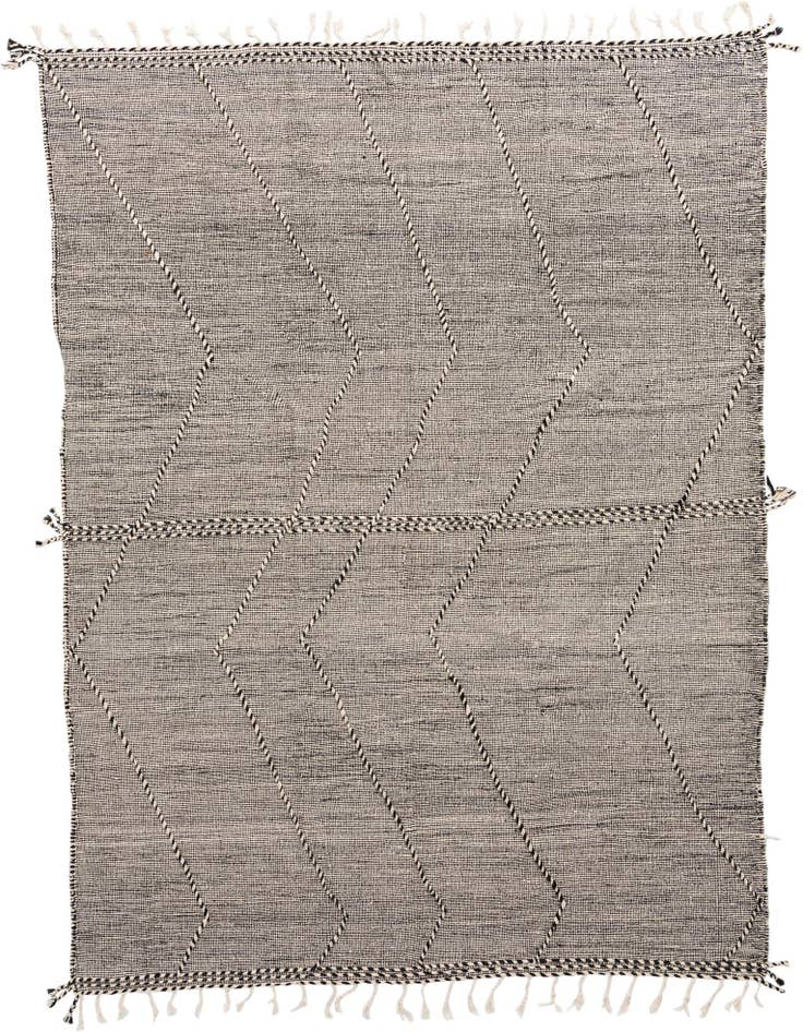 Detail image of 9' 6 x 12' 9 Hand Knotted Moroccan Wool Rug