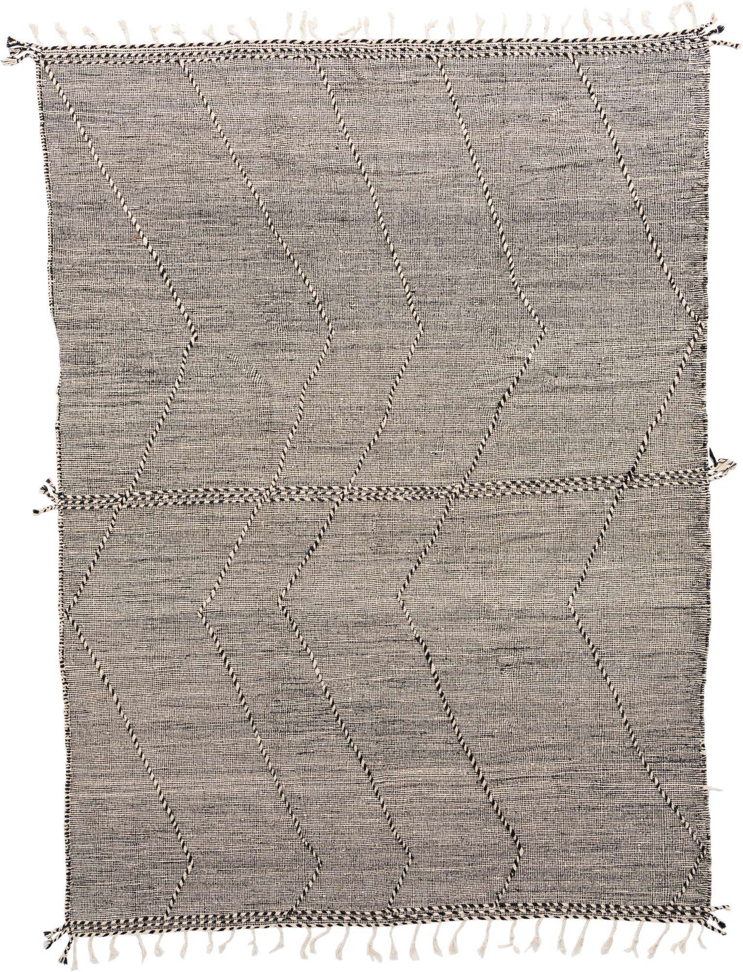 9' 6 x 12' 9 Hand Knotted Moroccan Wool Rug