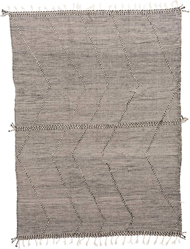 Detail image of 9' 6 x 12' 9 Hand Knotted Moroccan Wool Rug