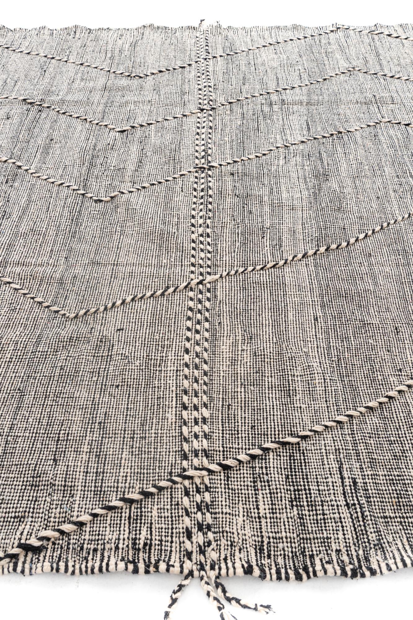 9' 10 x 13' Hand Knotted Moroccan Wool Rug