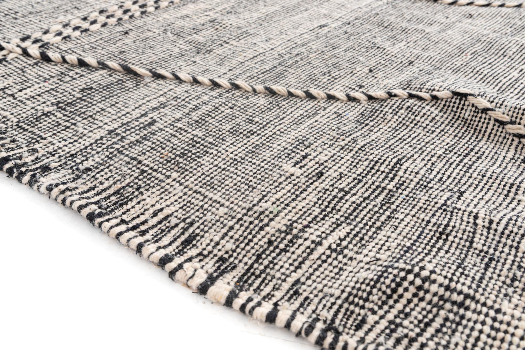 9' 10 x 13' Hand Knotted Moroccan Wool Rug