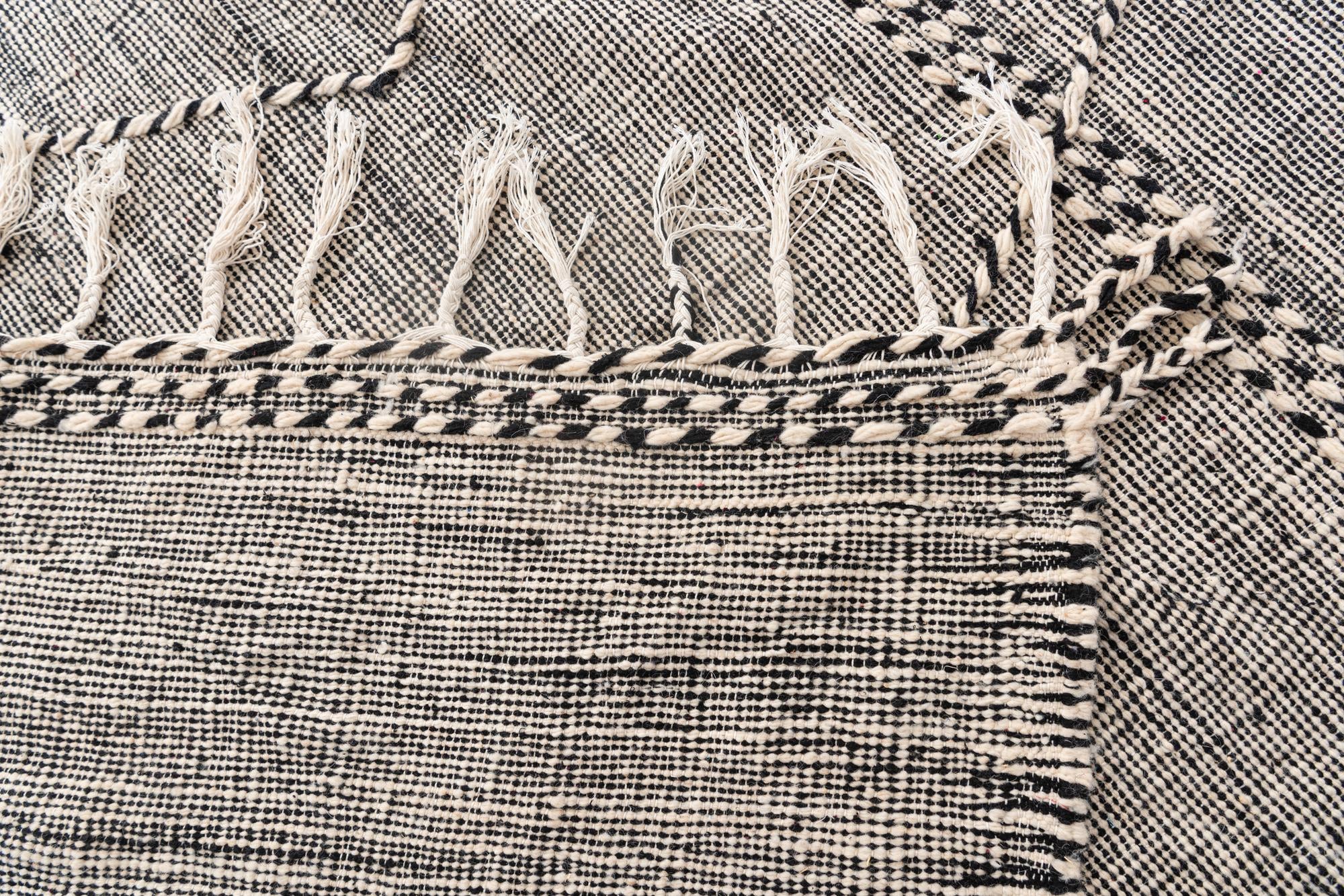9' 10 x 13' Hand Knotted Moroccan Wool Rug