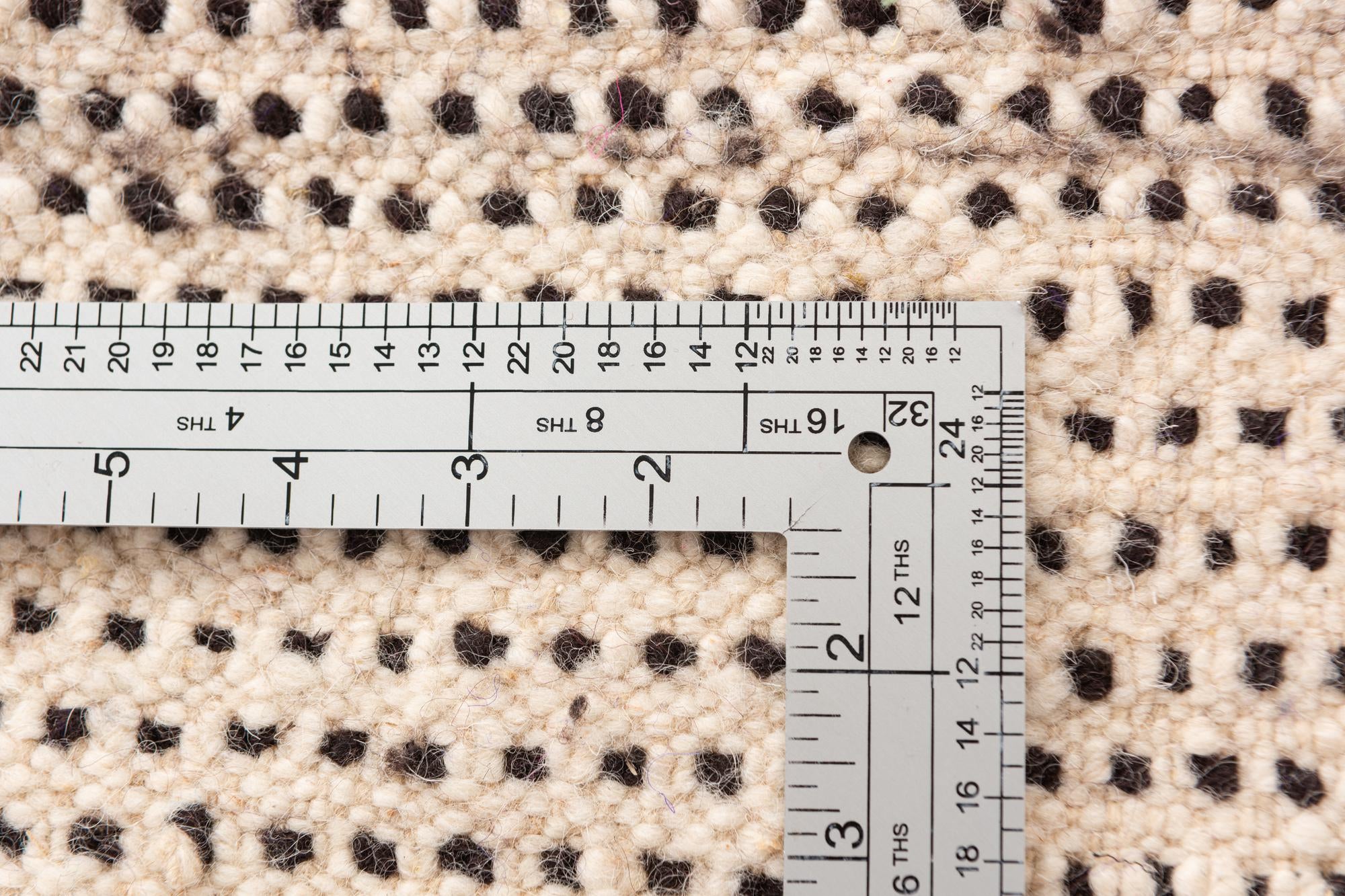 6' 7 x 9' 7 Hand Knotted Moroccan Wool Rug