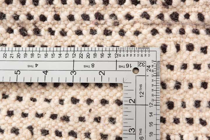 6' 7 x 9' 7 Hand Knotted Moroccan Wool Rug
