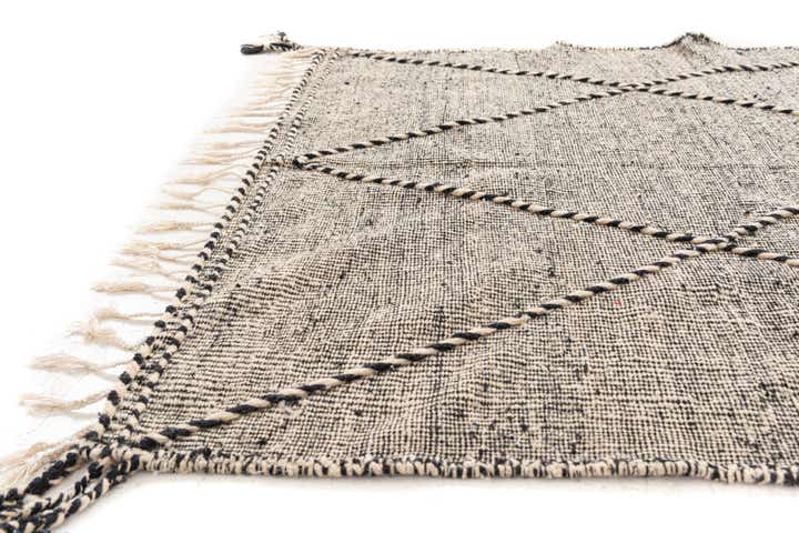 5' 2 x 8' 5 Hand Knotted Moroccan Wool Rug