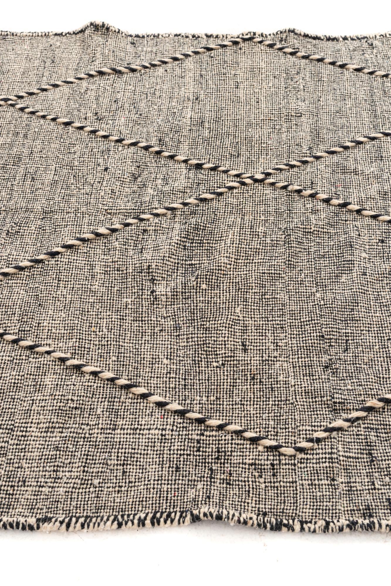 5' 2 x 8' 5 Hand Knotted Moroccan Wool Rug